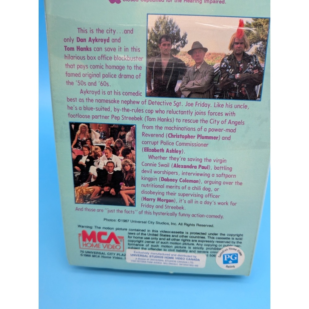 Dragnet 1988 VHS Brand New Sealed - Picture 5 of 9